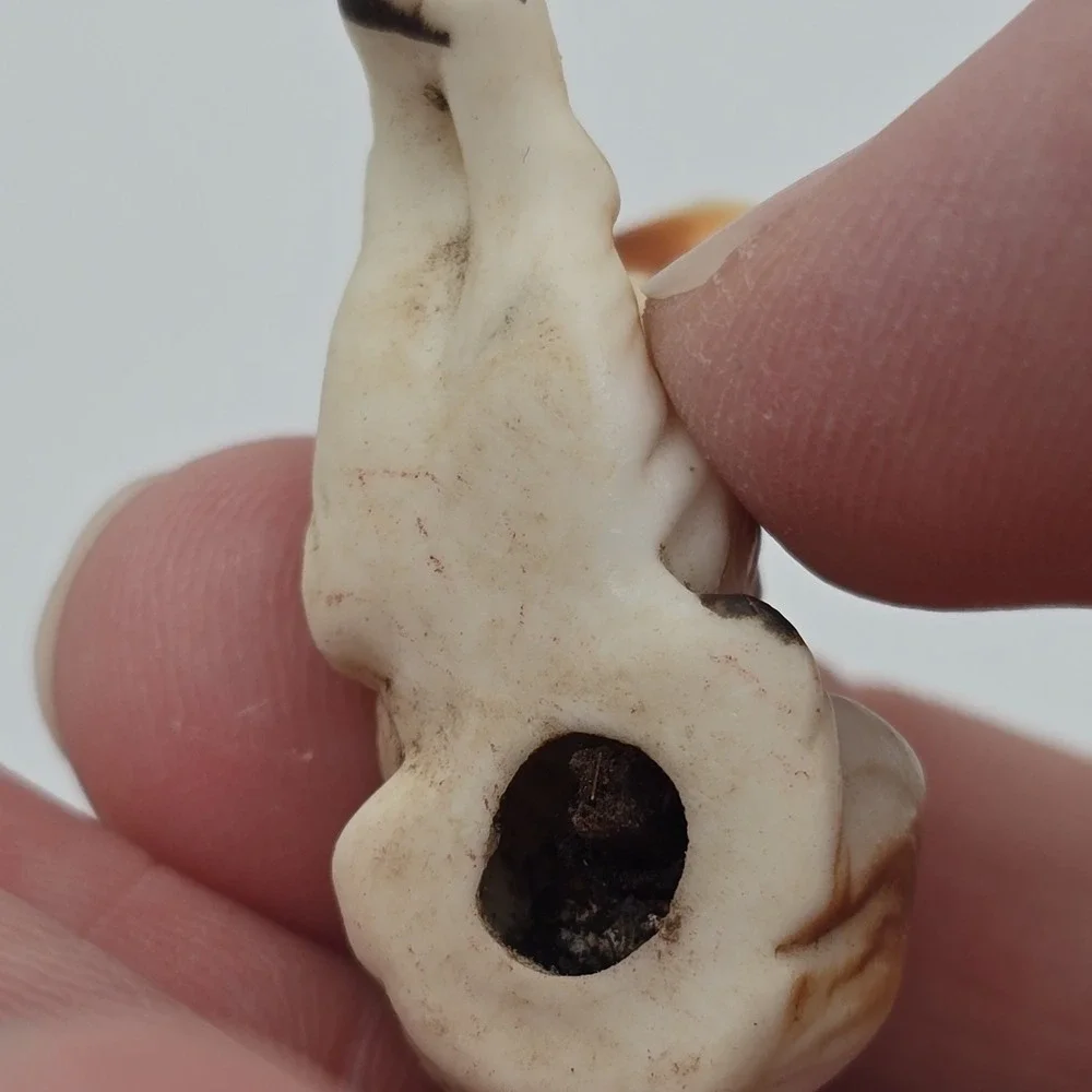 Miniature Bone China Deer Buck Figurine 1.5